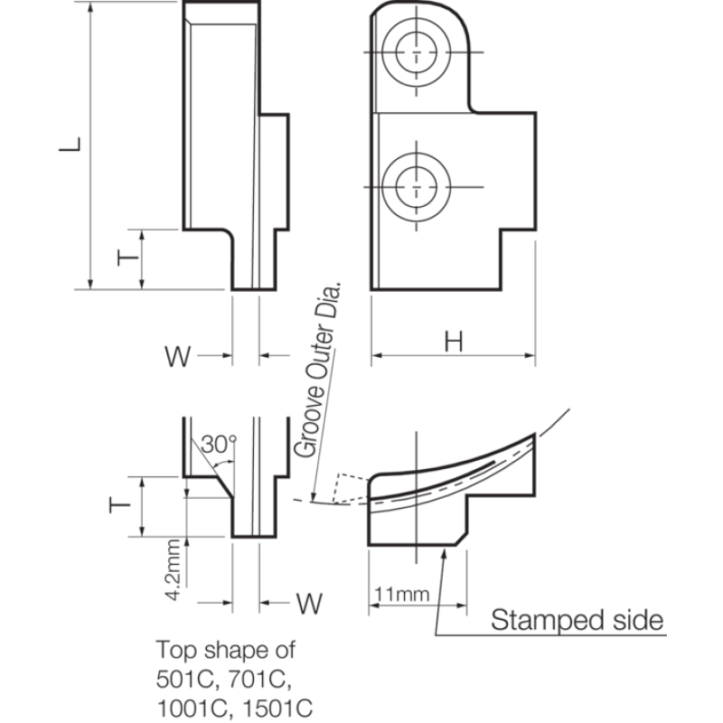 Turning Toolholder THC05067