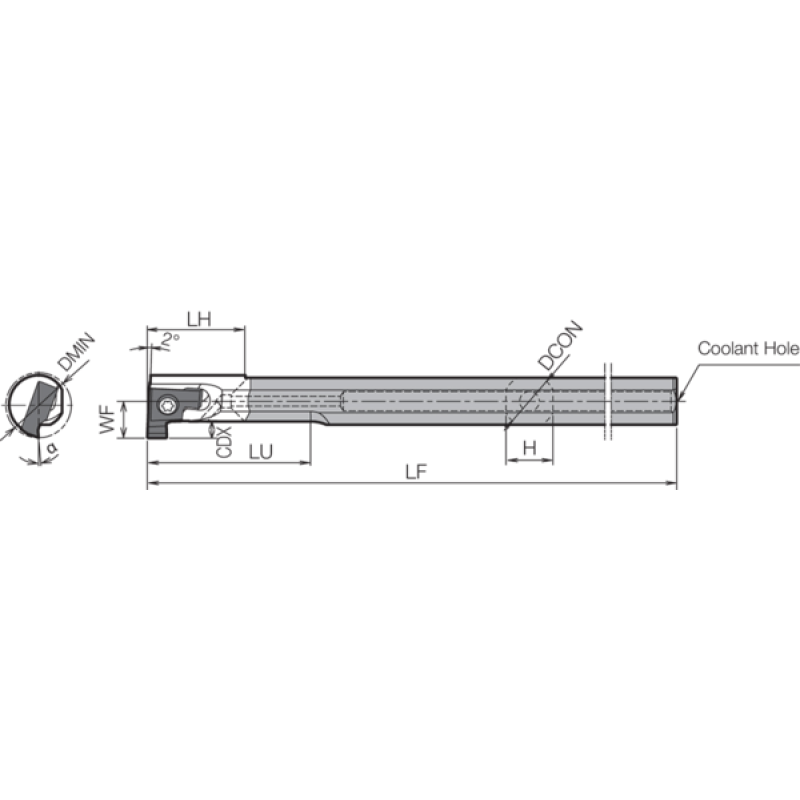 Turning Toolholder THC04691