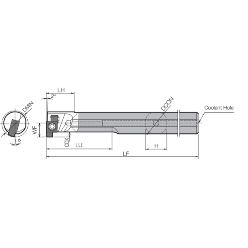 Turning Toolholder THC04693