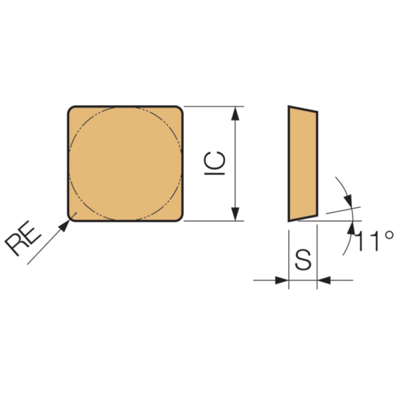 Cermet Turning Insert TLD05423