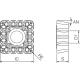 Пластина фрезерна твердосплавна TLS00150