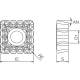 Пластина фрезерна твердосплавна TLS00149