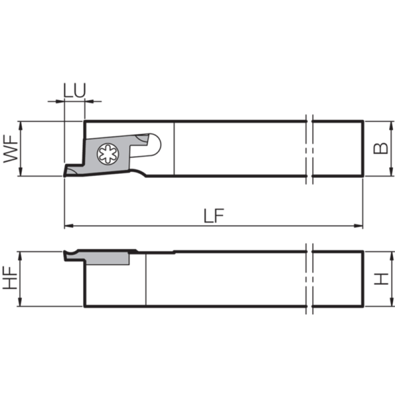 Turning Toolholder THC04111