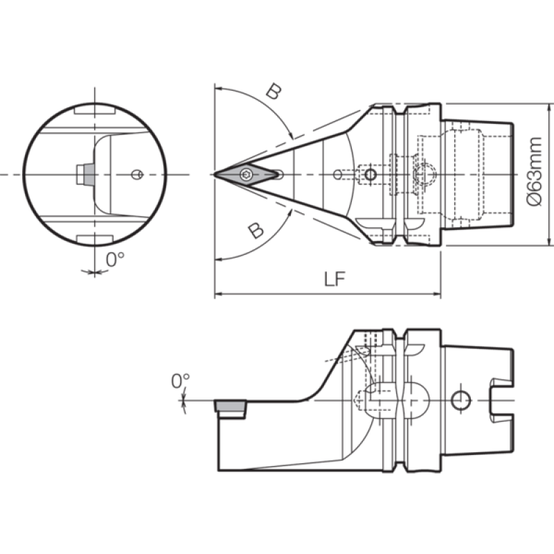 Turning Toolholder THM04403