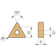 Твердосплавна токарна пластина TMC06400