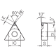 PCD Turning Insert TBR04605
