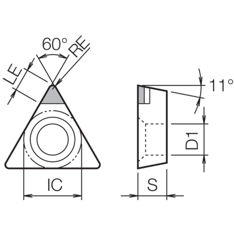 PCD Turning Insert TBR04982