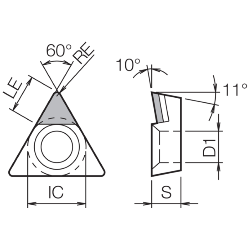 PCD Turning Insert TBR05257