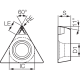 PCD Turning Insert TBR40009