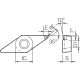 PCD токарна пластина TBR05840