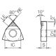 PCD Turning Insert TBR07300