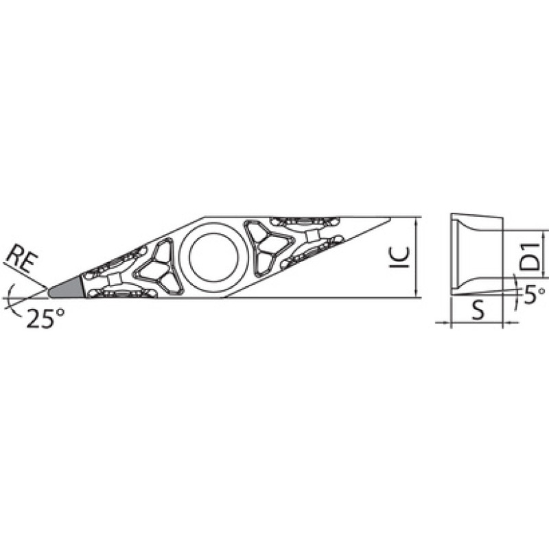 PCD Turning Insert TBR40012