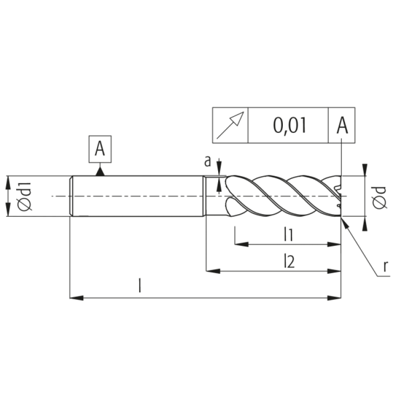 RVR5 8,0x72 L034 R=0,50