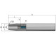 Shrink Fit Extension with length setting screw 25 - 8 - 160