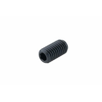 Length setting screw, drilled M10x16 with snap ring