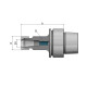 ER-Collet Chuck HSK-E 40 - ER16 - 60 G2.5 25,000/min.