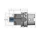 Shell Mill Holder HSK-A 63 - 22 - 50 G2.5 25,000/min.