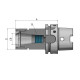"Hawk Eye" ® Precision-ER-Collet Chuck HSK-A 63 - ER40 - 85 G2.5 25,000/min.