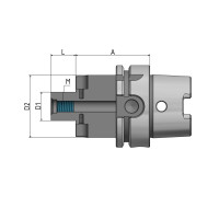 Тримач для насадного фрезера HSK-A 100 - 40 - 100 G2.5 25 000/хв.