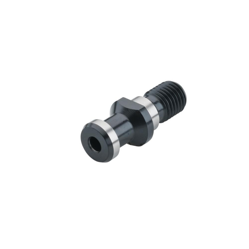 Pull stud SK 40 with through-hole
