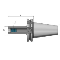 Різьбовий адаптер SK 40 - M10 - 25 G2.5 25 000/хв. циліндричний