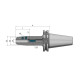 End Mill Holder Weldon, slim SK 40 - 10 - 100 G6.3 8,000/min.