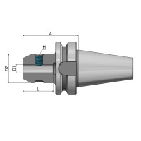 Тримач для кінцевої фрези Weldon BT 50 - 32 - 105 G2.5 25 000 об/хв.