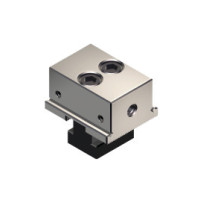 Size 2 / ART.614T Double Step, Fixed Jaws for Multiflex Vices