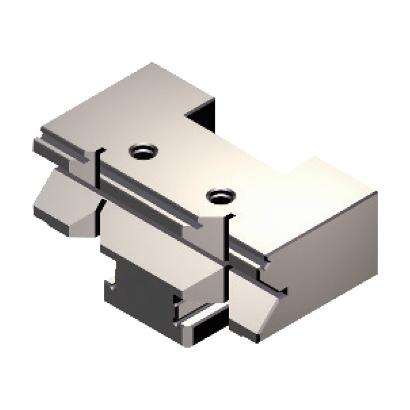 Size 4 / 175mm ART.217 Prismatic Movable Jaw with Step Jaw Plates for Gerardi Standard Series Vices