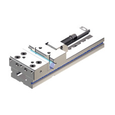 Розмір 6 / 300 мм ART.218 Призматична проміжна щелепа зі ступінчастими пластинами для лещат Gerardi серії Standard