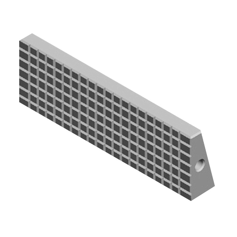 Size 3 / 150mm ART.230D Hardened Serrated Jaw Plates for Gerardi Standard Series Flex Vice