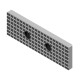 Size 3 / 150mm ART.243S Hardened Serrated Jaw Plates for Gerardi Standard Series Vices