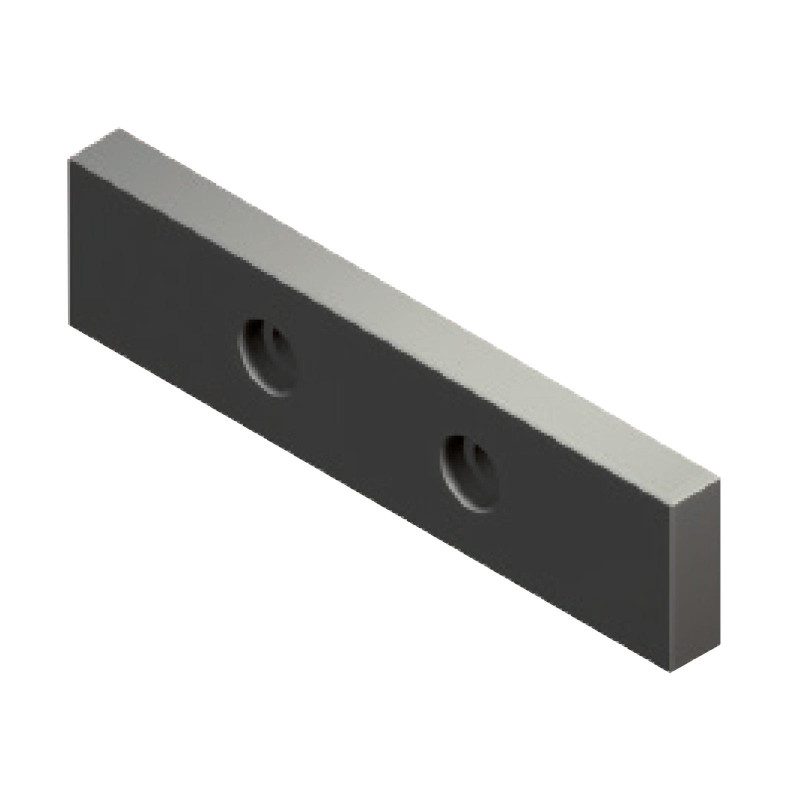Size 5 / 200mm ART.245 Hardened Smooth Jaw Plates for Gerardi Standard Series Vices