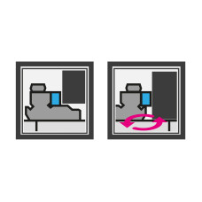 Size 1 ART655L Smooth Front Jaw Plate (Gerardi)