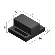 Розмір 2 ART671B М'яка вузька рухома щелепа (Gerardi)