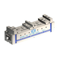 2x268/552 ART863 FMS Super Heavy Duty Self-Centering Machine Vice, 3-in-1 clamping (Gerardi)