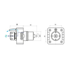 Biglia BMT40 Straight Driven Tool (Gerardi)