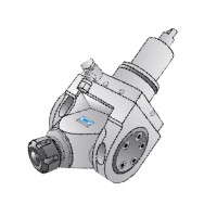 Biglia BMT55 Adjustable Driven Tool ER16 External Coolant, 1 to 1 Ratio, H111 (Gerardi)