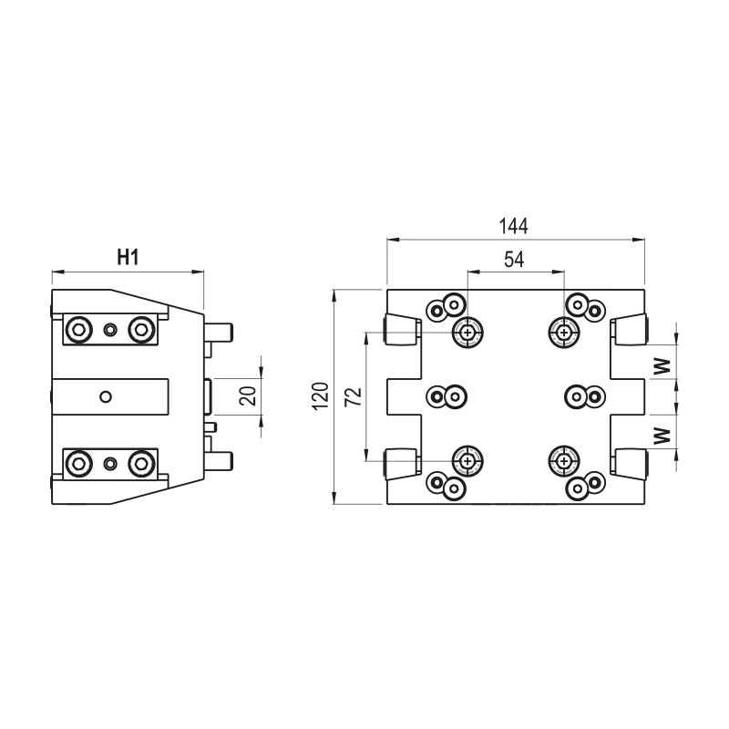 Токарний інструмент BMT60 із зовнішнім діаметром 0,75 дюйма (Gerardi)
