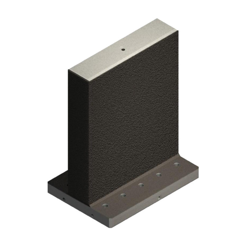 630x260x700mm Base Finished 2 Sided Tombstone - ART55B (Gerardi)