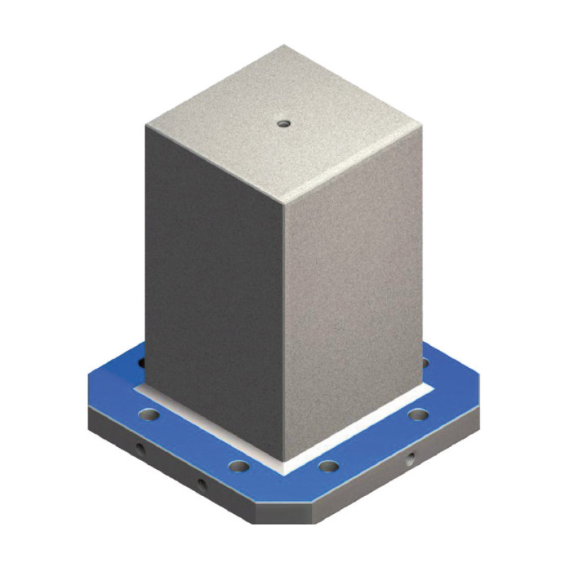 250x610mm Completely Machined Cube Tombstone - ART53C (Gerardi)