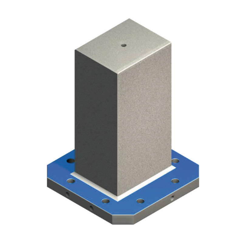 300x200x360mm Completely Machined Rectangular Cube Tombstone - ART54C (Gerardi)