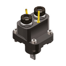 DMG Mori MS40A Прямий приводний інструмент з подвійним виходом ER20 Зовнішня подача охолодження, співвідношення 1:1 (Gerardi)