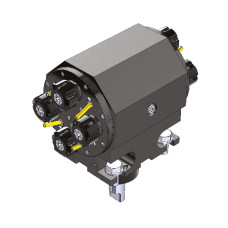 Інструмент DMG Mori MS60A з прямим кутом, 8-кратним виходом, зовнішня подача охолодження ER20, передавальний коефіцієнт 1:1, H90 (Gerardi)