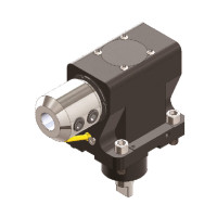 Інструмент DMG Mori MS60A з прямим кутом приводу 32 мм внутрішній (80 бар) подача охолоджувальної рідини, співвідношення 1 до 1, H90 (Gerardi)