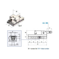 Modular Elements Movable Jaw Section & Base - ART102 (Gerardi)