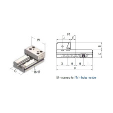 Modular Elements Fixed Jaw Section & Base - ART103 (Gerardi)