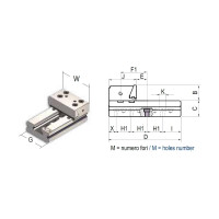 Modular Elements 125mm Size 2 Fixed Jaw Section & Base - ART103A (Gerardi)