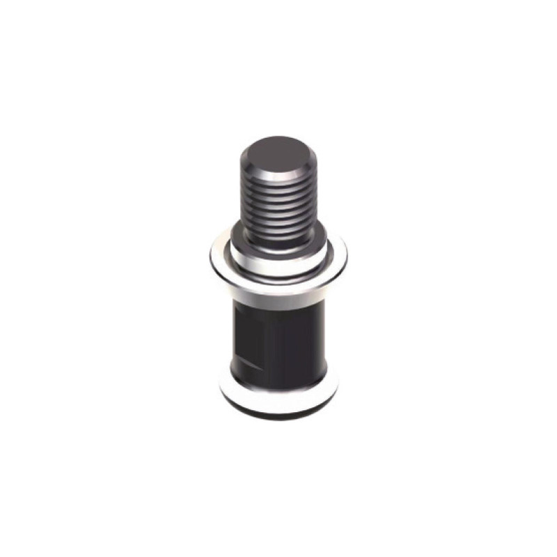 Size 2, M12 Zero Point Positioning Pull Stud with Male Thread - ART11A (Gerardi)