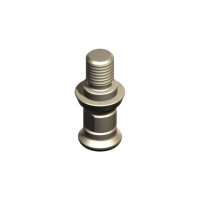 Size 2, M12 Zero Point Clamping Pull Stud with Male Thread - ART11B (Gerardi)
